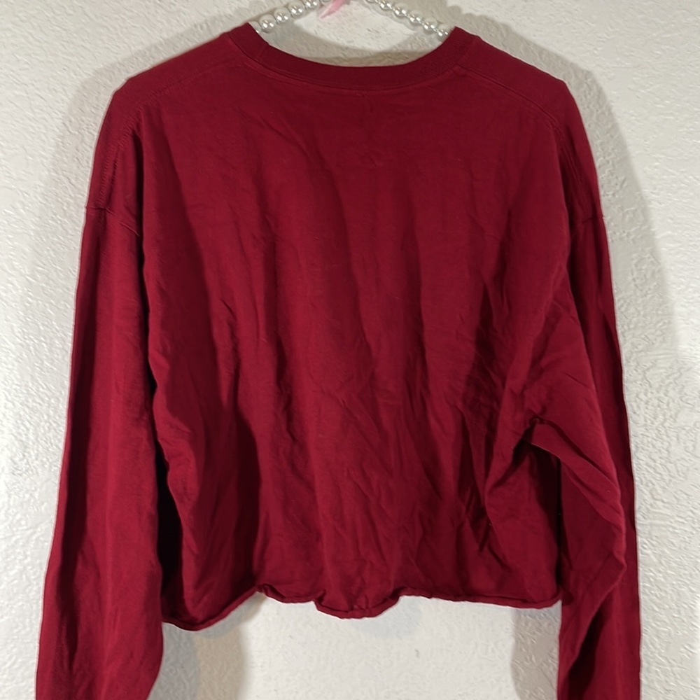Disney The Lion King Hakuna Matata Women’s XL Long Sleeve Shirt Crop Top - Picture 4 of 5